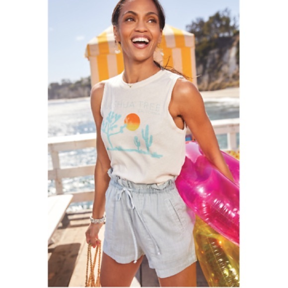 Chaser Tops - CHASER Evereve Joshua Tree Graphic Tank | L